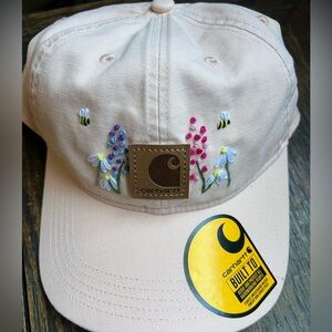 Carhartt Light Peach Hand Embroidered Cap